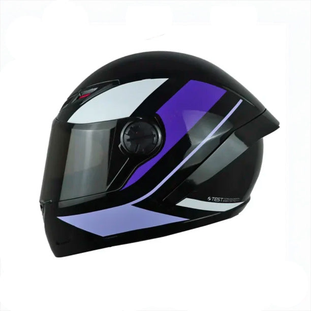CASCO INTEGRAL ICH 501SP HED NEGRO MORADO