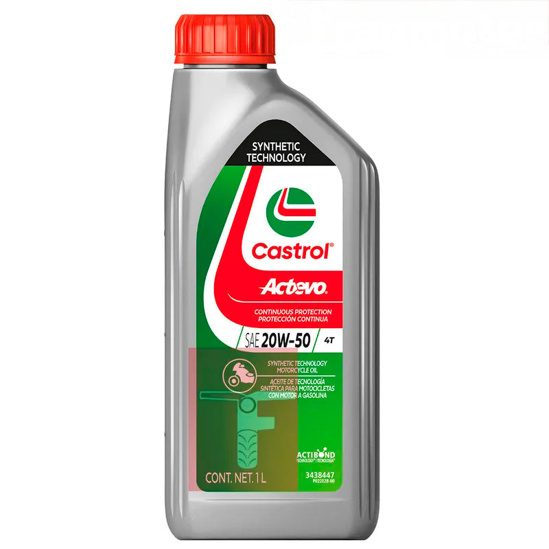 Aceite CASTROL Actevo 20W50 - Litro