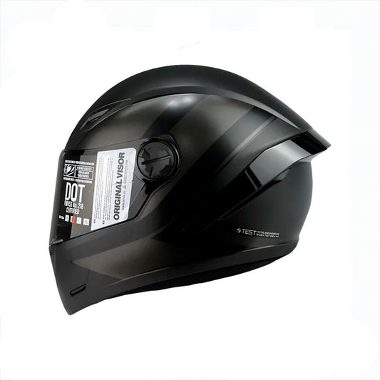 CASCO INTEGRAL ICH 501SP HED NEGRO GRIS