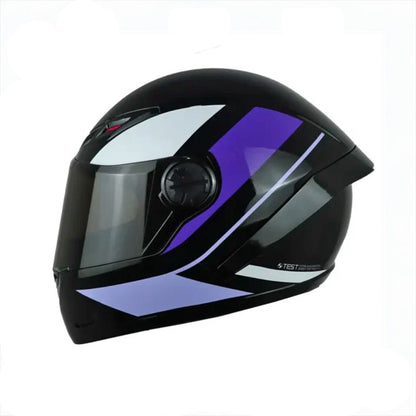 CASCO INTEGRAL ICH 501SP HED NEGRO MORADO