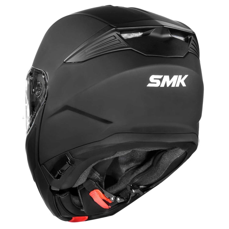 Casco Smk Gullwing Solid Abatible Matt Black