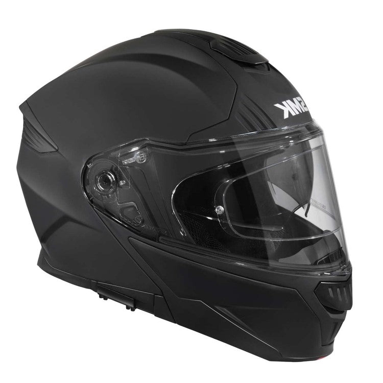 Casco Smk Gullwing Solid Abatible Matt Black