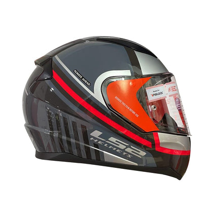 Casco LS2 FF353 Rapid Storm Black 7C Gray