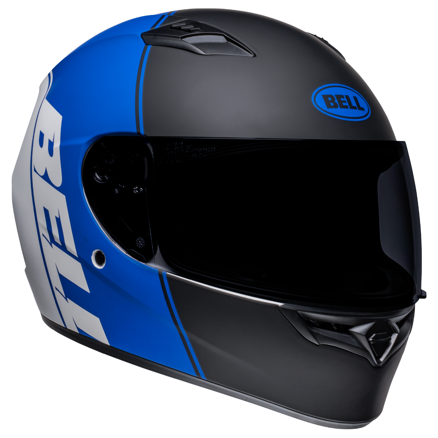 Casco Bell Qualifier Ascent Azul Oscuro Integral Todo Para Moteros